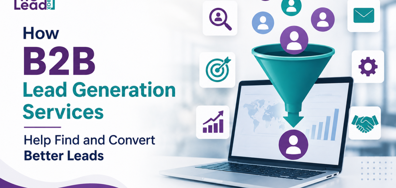 How B2B Lead Generation Services Help Find and Convert Better Leads