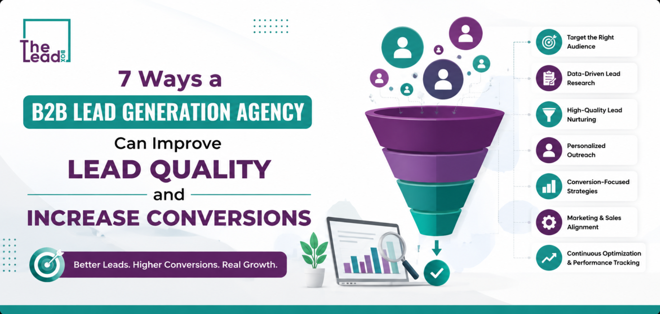 7 Ways a B2B Lead Generation Agency Can Improve Lead Quality and Increase Conversions