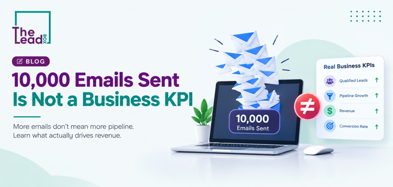 10,000 Emails Sent Is Not a Business KPI 10,000 Emails Sent Is Not a Business KPI