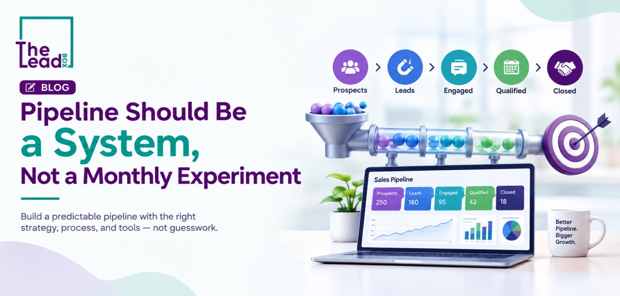 Pipeline Should Be a System, Not a Monthly Experiment. Pipeline Should Be a System, Not a Monthly Experiment.