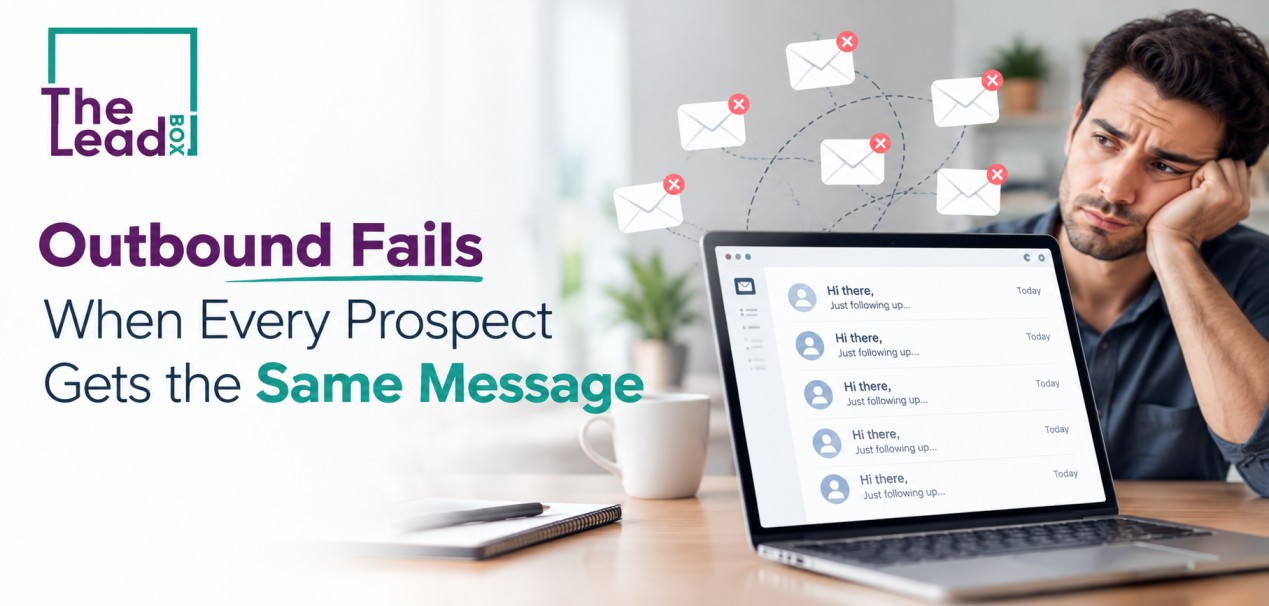 Outbound Fails When Every Prospect Gets the Same Message Outbound Fails When Every Prospect Gets the Same Message