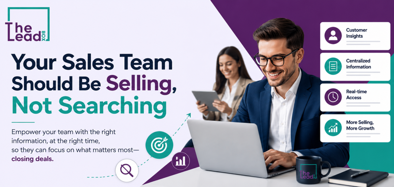 Your Sales Team Should Be Selling, Not Searching