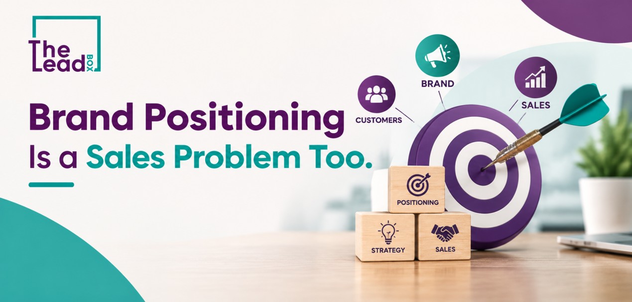 Brand Positioning Is a Sales Problem Too Brand Positioning Is a Sales Problem Too
